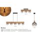 Pendule, Lustre suspendate - Lustra suspendata design modern Moitas negru, maro