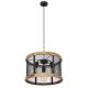 Pendule, Lustre suspendate - Pendul design industrial Jeanie negru, maro