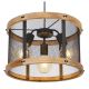 Pendule, Lustre suspendate - Pendul design industrial Jeanie negru, maro