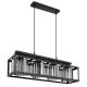 Pendule, Lustre suspendate - Lustra suspendata design modern Mathilde negru mat