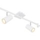 Pendule, Lustre suspendate - Lustra cu 6 spoturi directionabile design modern ROBBY alb