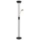 Lampadare - Lampadar LED design modern Leonas negru, alama