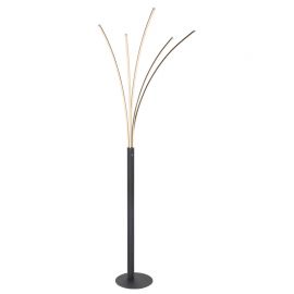 Lampadare - Lampadar LED design modern Bizzy negru, alb