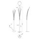 Lampadare - Lampadar LED design modern Bizzy negru, alb