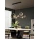 Pendule, Lustre suspendate - Lustra moderna design deosebit cu inel LED Maribel