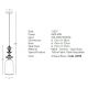 Pendule, Lustre suspendate - Pendul modern cu elemente ceramice si sticla Mahala