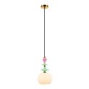 Pendul modern cu elemente ceramice si sticla Mahala