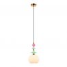 Pendul modern cu elemente ceramice si sticla Mahala