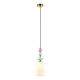 Pendule, Lustre suspendate - Pendul modern cu elemente ceramice si sticla Mahala