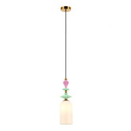 Pendul modern cu elemente ceramice si sticla Mahala