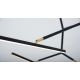 Candelabre, Lustre - Lustra cu brate directionabile LED dimabil Parris negru