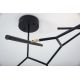 Candelabre, Lustre - Lustra cu brate directionabile LED dimabil Parris negru
