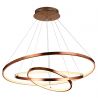 Lustra design modern circular cu 3 inele LED dimabil ROTUNDA