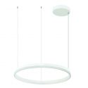 Lustra LED design modern circular ROTUNDA 60cm, alb