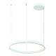 Pendule, Lustre suspendate - Lustra LED design modern circular ROTUNDA 60cm, alb