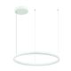 Lustra LED design modern circular ROTUNDA 80cm, alb mat