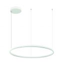 Lustra LED design modern circular ROTUNDA 120cm, alb mat