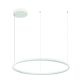 Pendule, Lustre suspendate - Lustra LED design modern circular ROTUNDA 120cm, alb mat