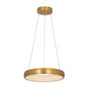 Lustra LED design modern circular Ring 40cm, Brushed Gold Matt