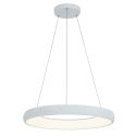 Lustra LED design modern circular Ring 60cm, Sandy White