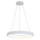 Lustra LED design modern circular Ring 60cm, Sandy White