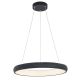 Pendule, Lustre suspendate - Lustra LED design modern circular Ring 60cm, Sandy Black