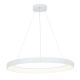 Lustra LED design modern circular Ring 80cm, Sandy White