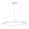 Lustra LED design modern circular Ring 80cm, Sandy White