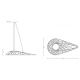 Pendule, Lustre suspendate - Lustra design modern minimalist Grand alb
