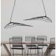 Pendule, Lustre suspendate - Lustra design modern minimalist Grand negru
