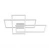 Lustra LED design modern geometric Erick alb