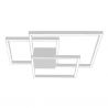Lustra LED design modern geometric Erick alb