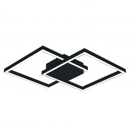 Plafoniere - Lustra LED design modern geometric Erick negru