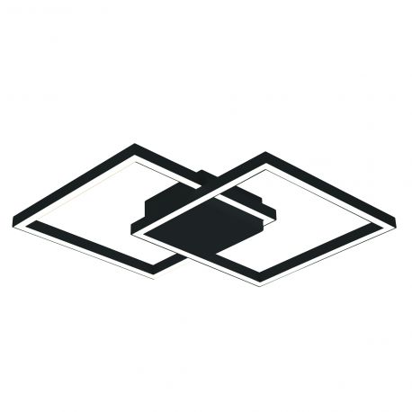 Plafoniere - Lustra LED design modern geometric Erick negru