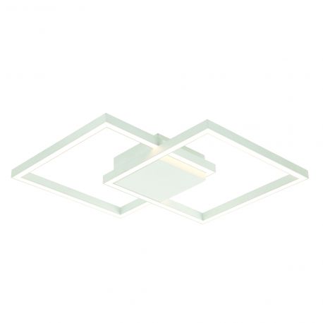 Plafoniere - Lustra LED design modern geometric Erick alb