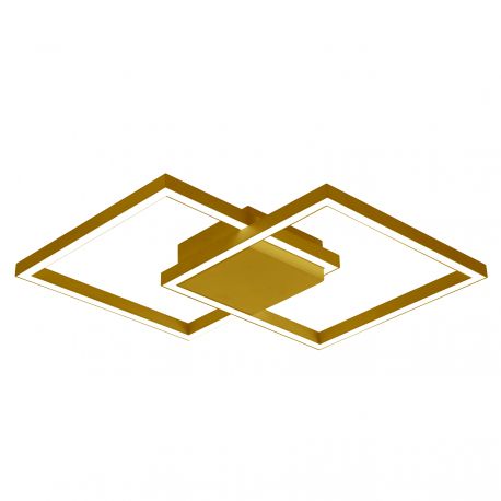 Plafoniere - Lustra LED design modern geometric Erick auriu