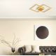 Plafoniere - Lustra LED design modern geometric Erick auriu