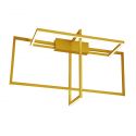 Lustra aplicata LED design modern geometric Erick auriu