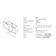 Lustre aplicate - Lustra aplicata LED design modern geometric Erick auriu