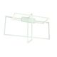 Lustra aplicata LED design modern geometric Erick alb