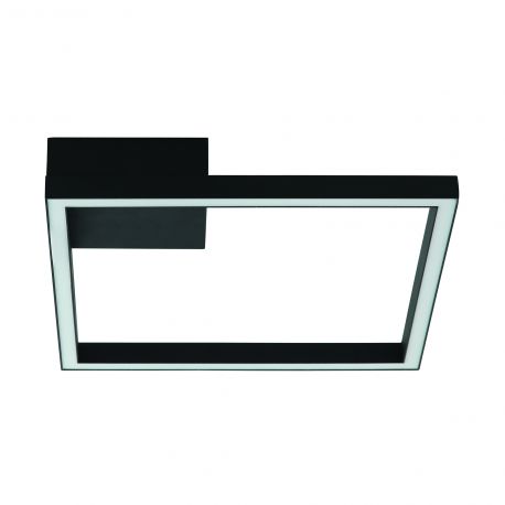 Aplice, corpuri de iluminat pentru pereti - Aplica LED perete sau tavan design modern geometric Erick negru