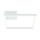 Aplice, corpuri de iluminat pentru pereti - Aplica LED perete sau tavan design modern geometric Erick alb