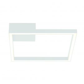Aplice, corpuri de iluminat pentru pereti - Aplica LED perete sau tavan design modern geometric Erick alb