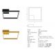 Aplice, corpuri de iluminat pentru pereti - Aplica LED perete sau tavan design modern geometric Erick alb