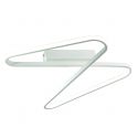 Plafoniera LED design modern geometric Erick alb