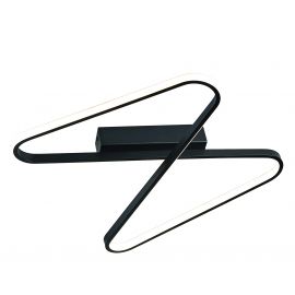 Plafoniere - Plafoniera LED design modern geometric Erick negru