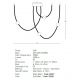 Pendule, Lustre suspendate - Lustra LED arcuita design modern Line negru