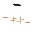 Lustra LED design liniar X-LIne auriu