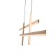 Pendule, Lustre suspendate - Lustra LED design liniar X-LIne auriu