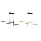 Pendule, Lustre suspendate - Lustra LED design liniar X-LIne negru